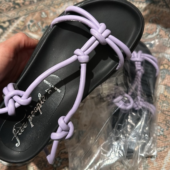 FREE PEOPLE Below Deck Wrap Sandals - Picture 5 of 5